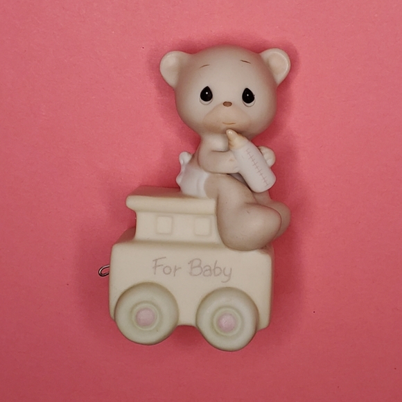 Precious Moments For Baby Birthday Train Figure - Picture 2 of 6